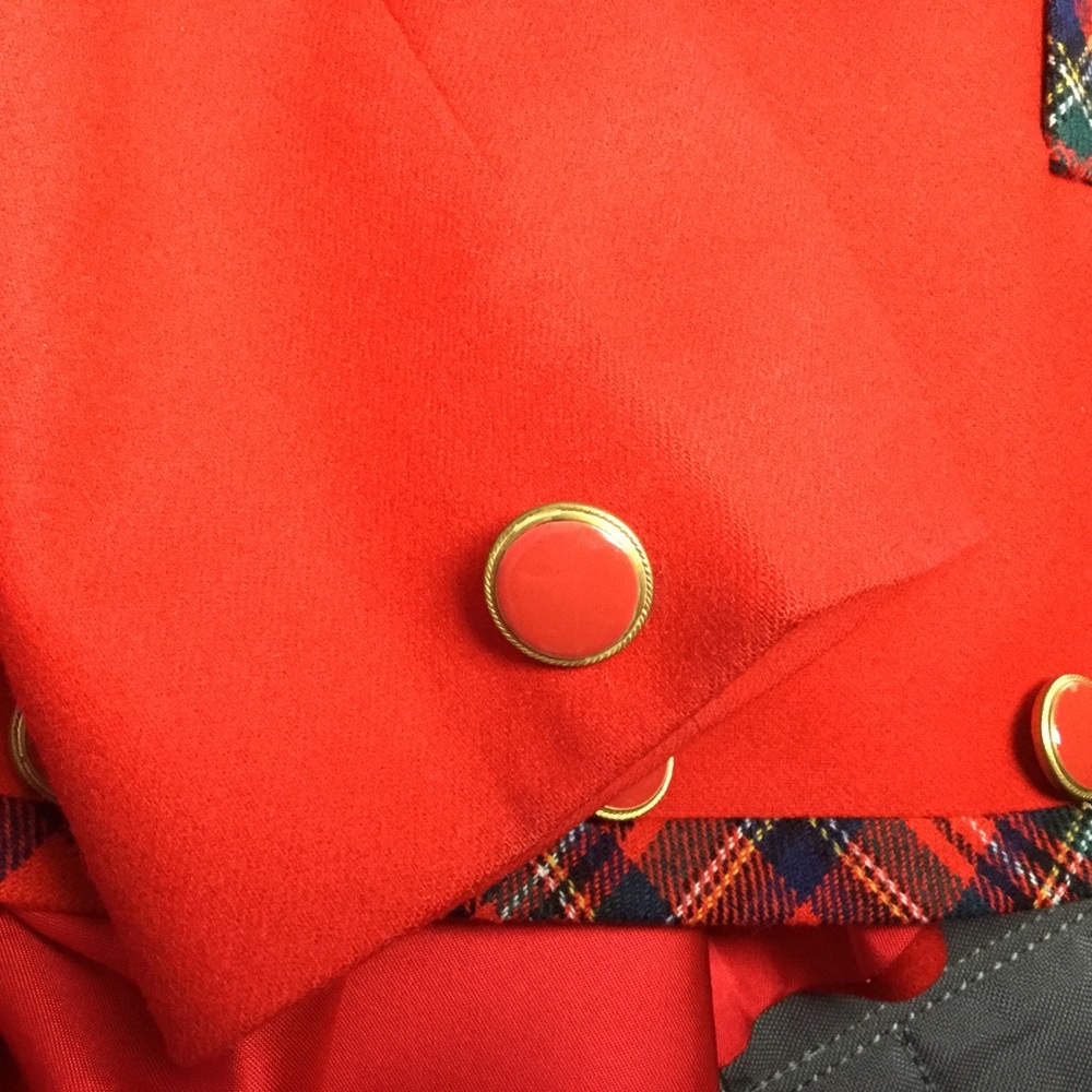 Pendleton Plaid Trim Vintage Virgin Wool Blazer - image 7